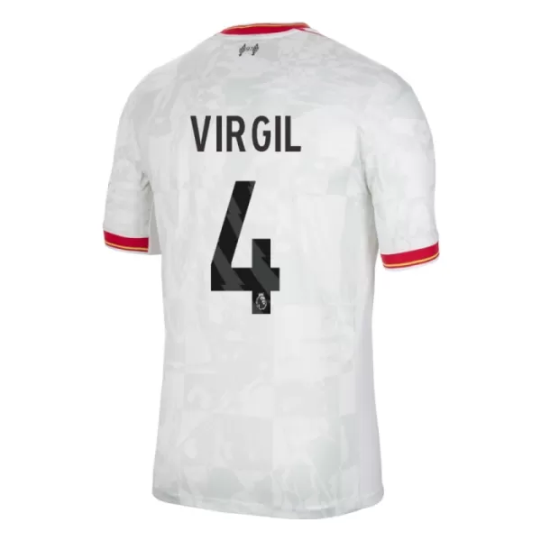 Liverpool Virgil 4 Pelipaita Miesten Kolmas 2024-2025