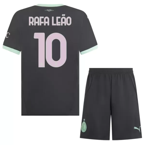 AC Milan Rafael Leao 10 Pelipaita Lasten Kolmas 2024-2025