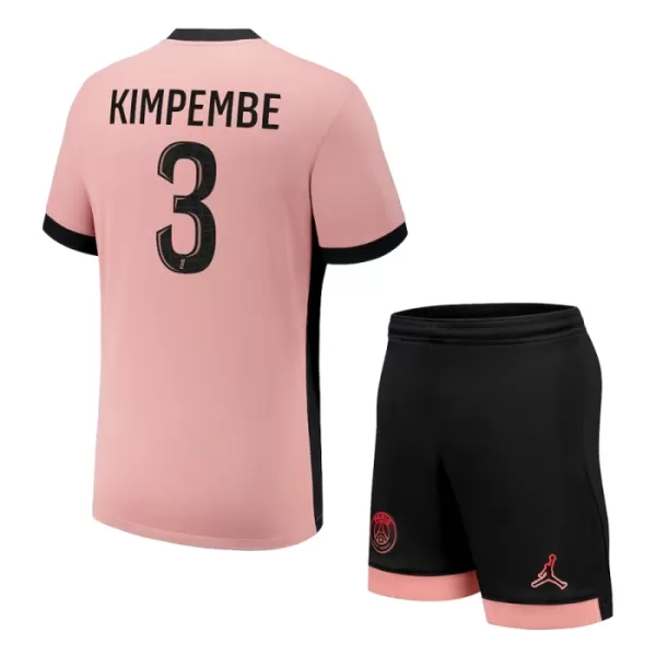 Paris Saint-Germain Kimpembe 3 Pelipaita Lasten Kolmas 2024-2025