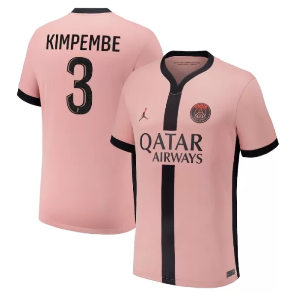 Paris Saint-Germain Kimpembe 3 Pelipaita Miesten Kolmas 2024-2025