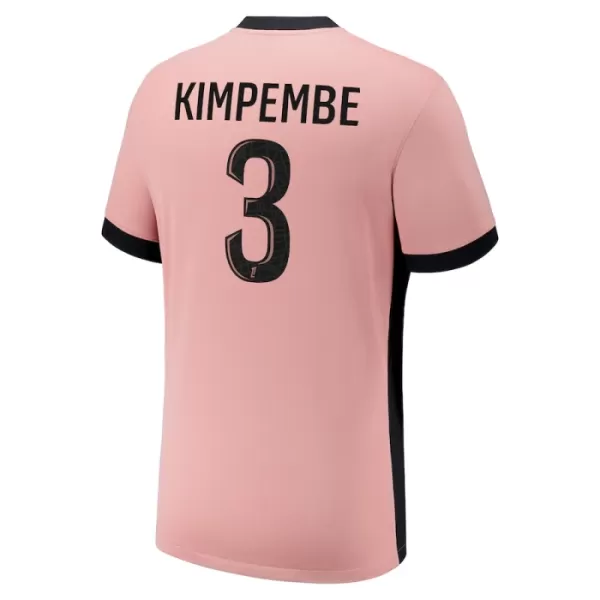 Paris Saint-Germain Kimpembe 3 Pelipaita Miesten Kolmas 2024-2025