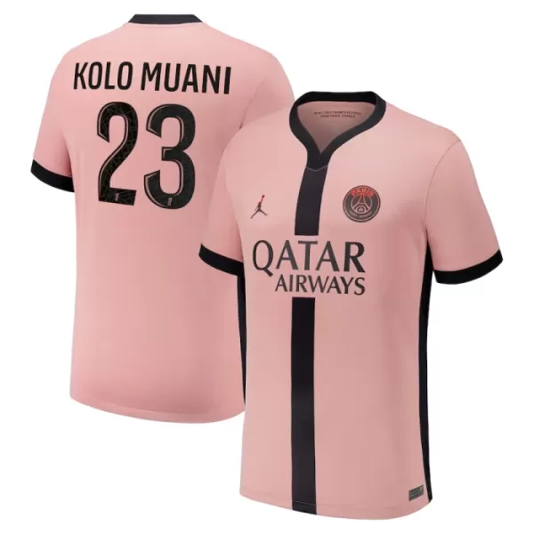 Paris Saint-Germain Kolo Muani 23 Pelipaita Miesten Kolmas 2024-2025