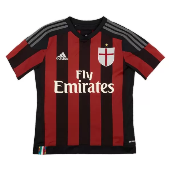 AC Milan 2015-16 Pelipaita Retro Miesten Koti