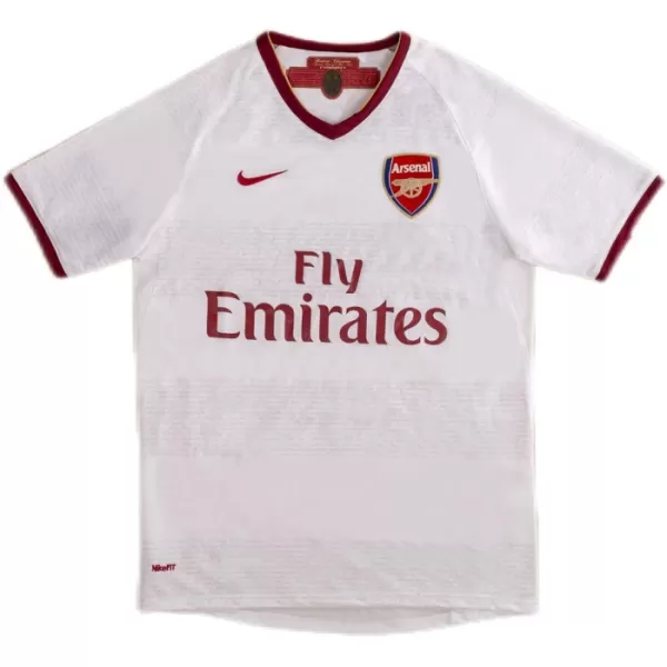 Arsenal 2007-08 Pelipaita Retro Miesten Vieras