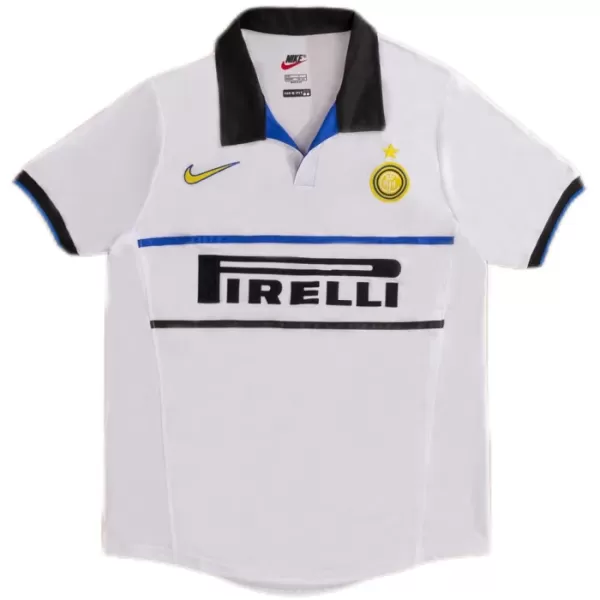 Inter Milan 1998-99 Pelipaita Retro Miesten Vieras