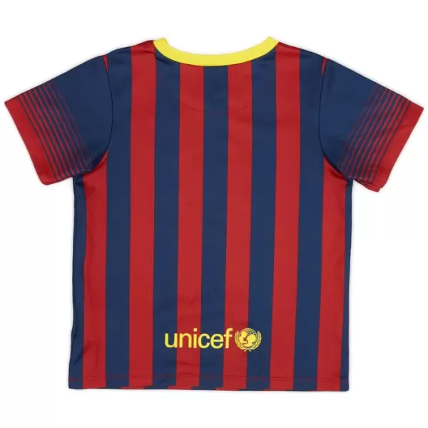 Barcelona 2013-14 Pelipaita Retro Miesten Koti