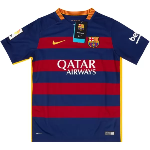 Barcelona 2015-16 Pelipaita Retro Miesten Koti