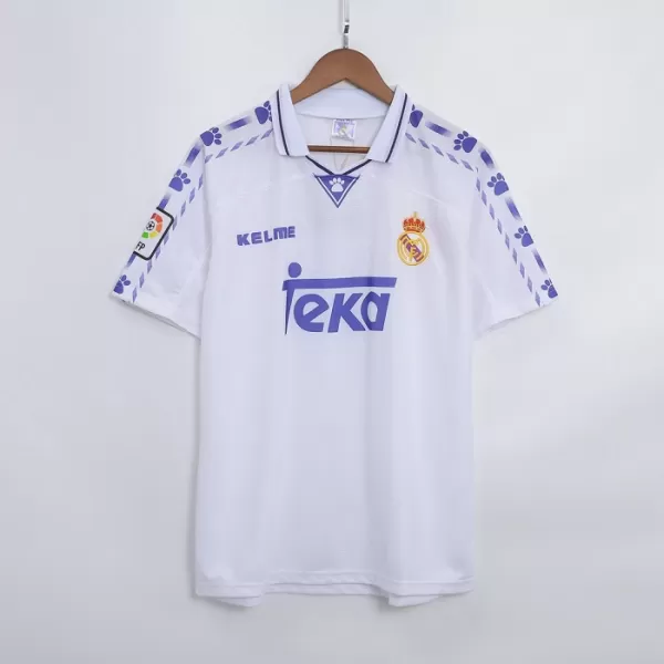 Real Madrid 1996-97 Pelipaita Retro Miesten Koti