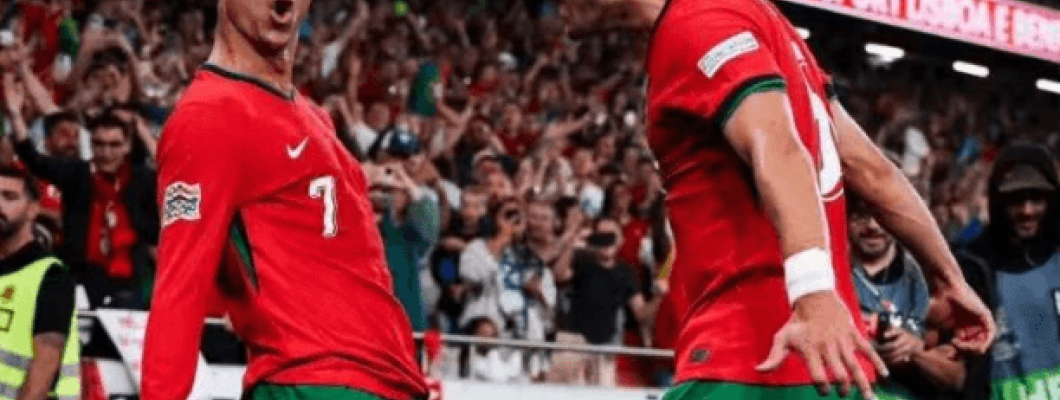 Portugali 2-1 Skotlanti, Ronaldo luo uuden kunnian